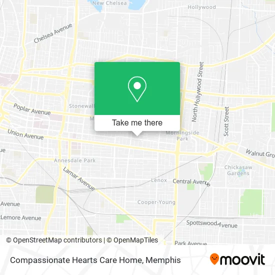 Mapa de Compassionate Hearts Care Home