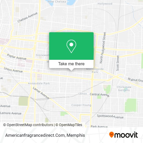 Americanfragrancedirect.Com map