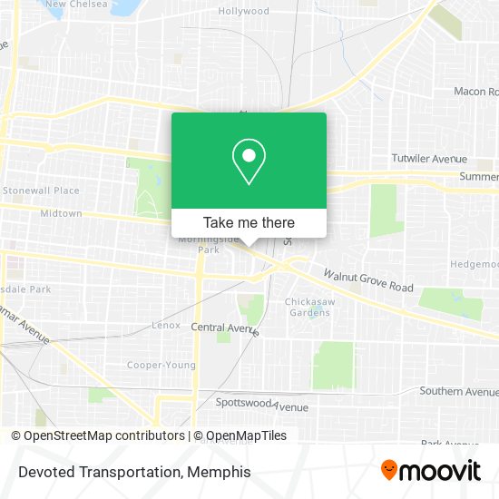 Devoted Transportation map