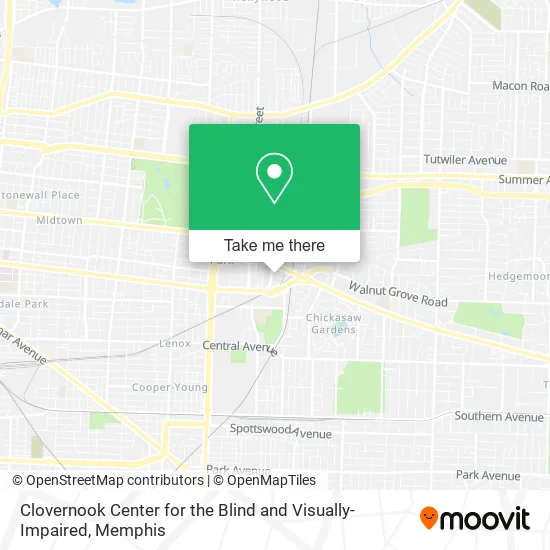 Clovernook Center for the Blind and Visually-Impaired map