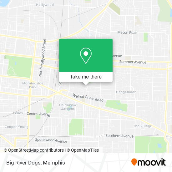 Big River Dogs map