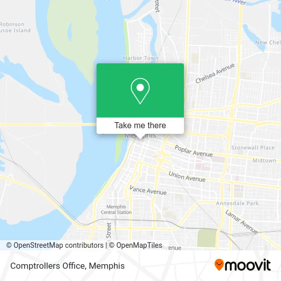 Comptrollers Office map