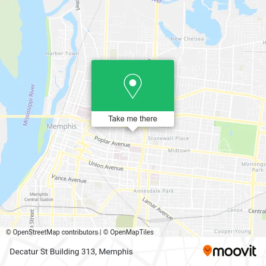 Decatur St Building 313 map