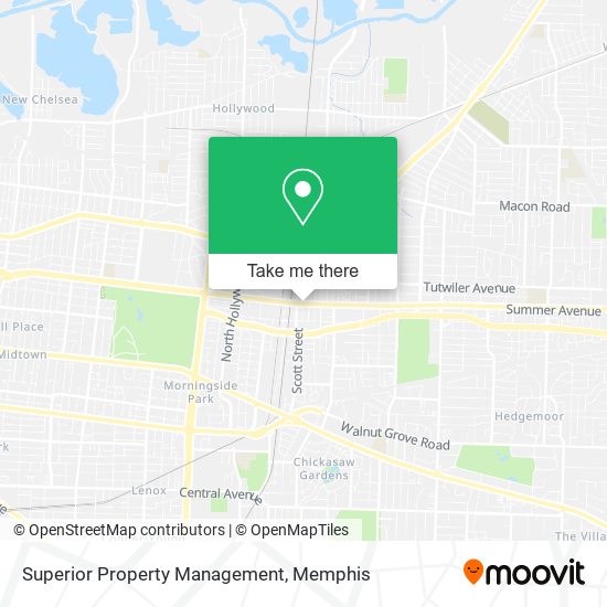Mapa de Superior Property Management