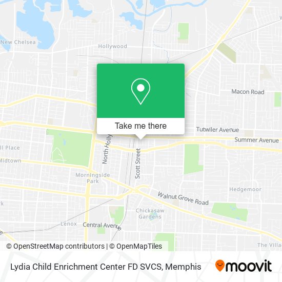 Lydia Child Enrichment Center FD SVCS map