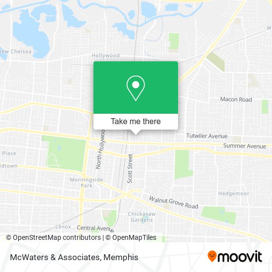 McWaters & Associates map