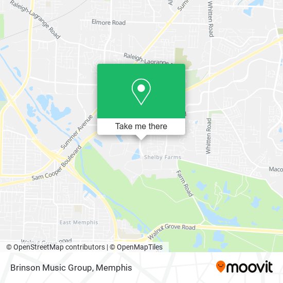 Brinson Music Group map