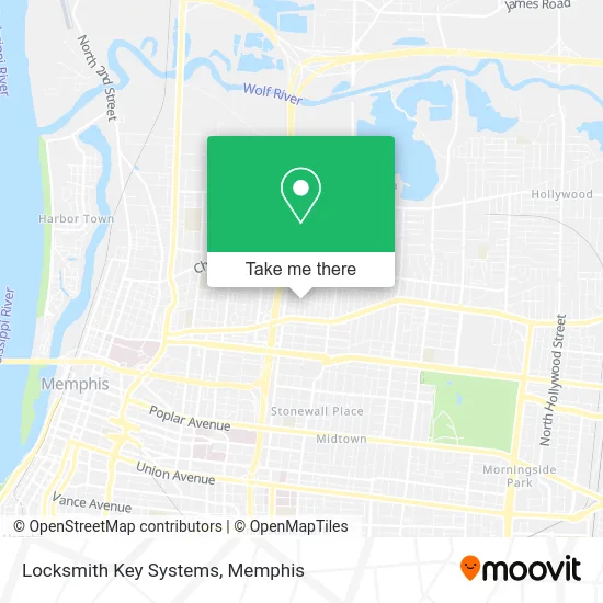 Locksmith Key Systems map