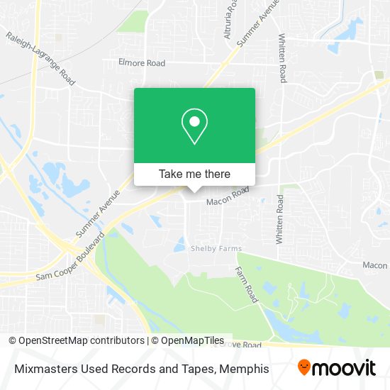 Mixmasters Used Records and Tapes map