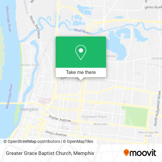 Greater Grace Baptist Church map
