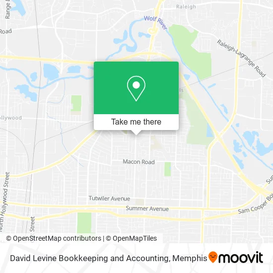 David Levine Bookkeeping and Accounting map