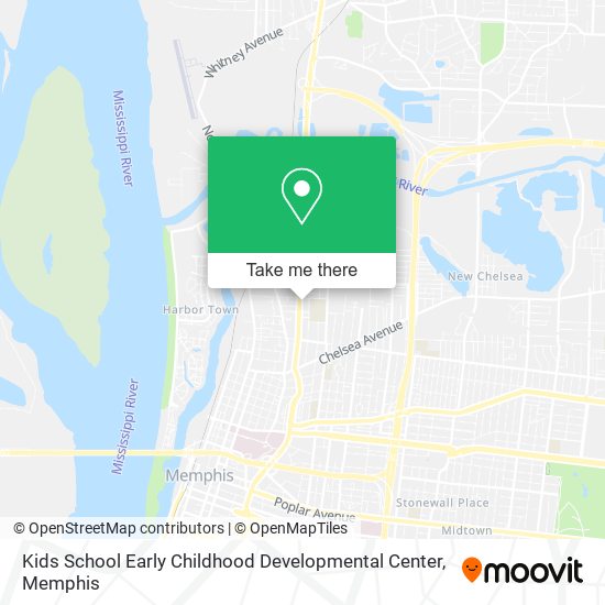 Mapa de Kids School Early Childhood Developmental Center