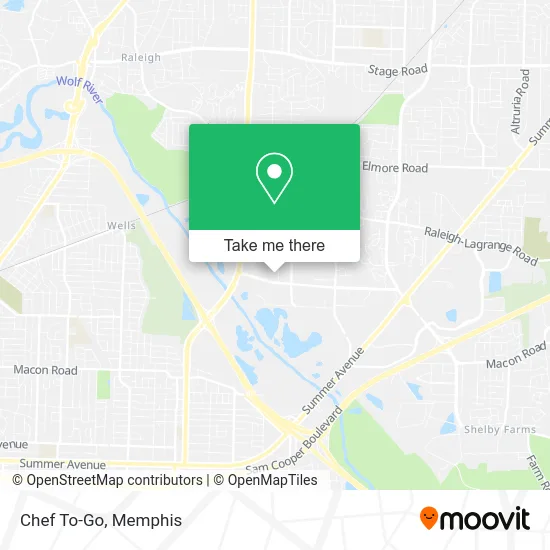 Chef To-Go map