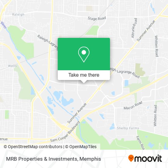 MRB Properties & Investments map