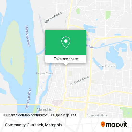 Community Outreach map