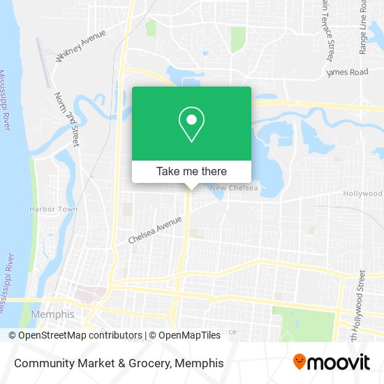 Community Market & Grocery map