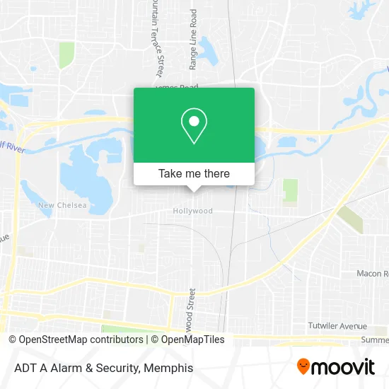 ADT A Alarm & Security map