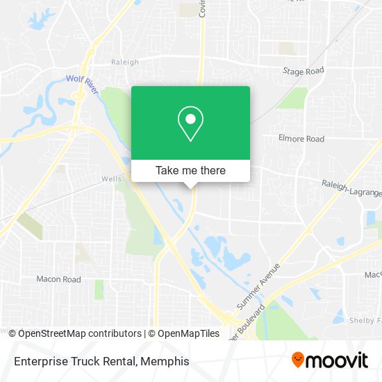Mapa de Enterprise Truck Rental