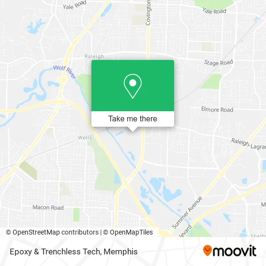 Epoxy & Trenchless Tech map