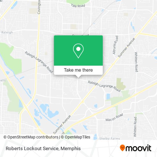 Roberts Lockout Service map