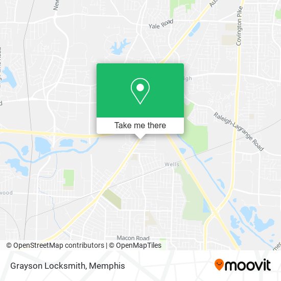Mapa de Grayson Locksmith