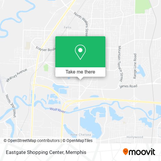 Eastgate Shopping Center map