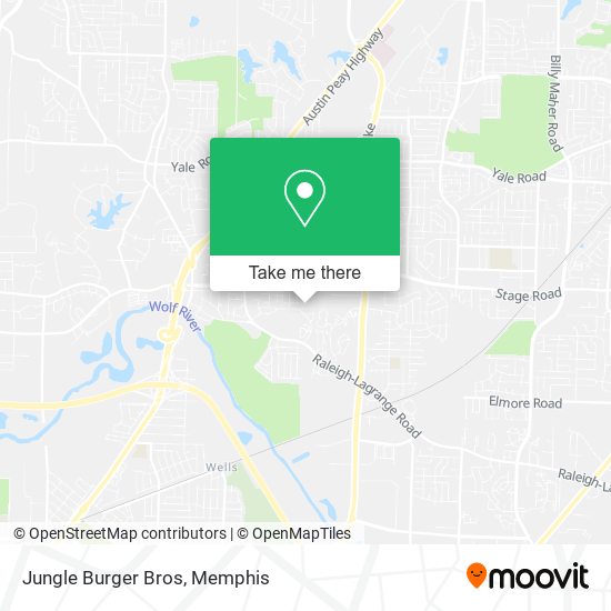 Mapa de Jungle Burger Bros