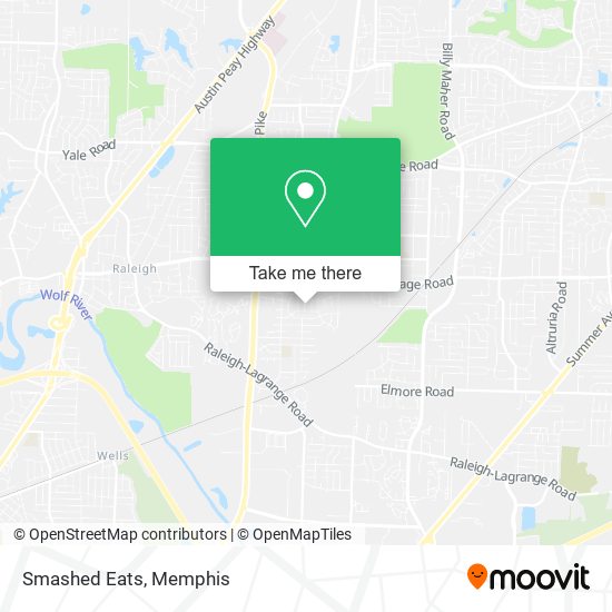 Smashed Eats map