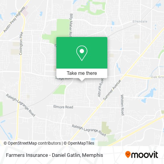 Mapa de Farmers Insurance - Daniel Gatlin