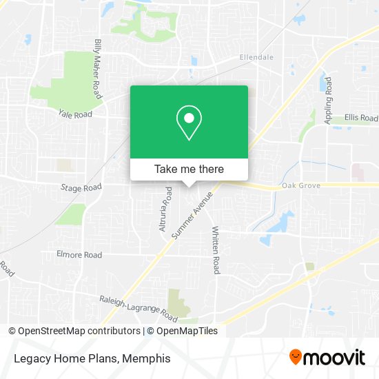 Legacy Home Plans map