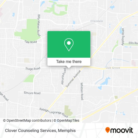 Mapa de Clover Counseling Services