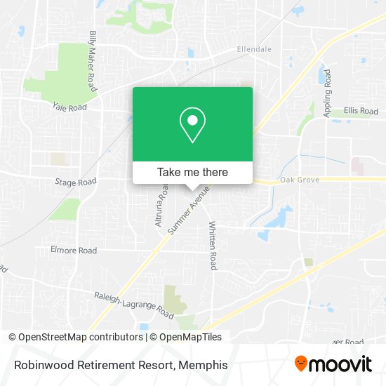 Mapa de Robinwood Retirement Resort