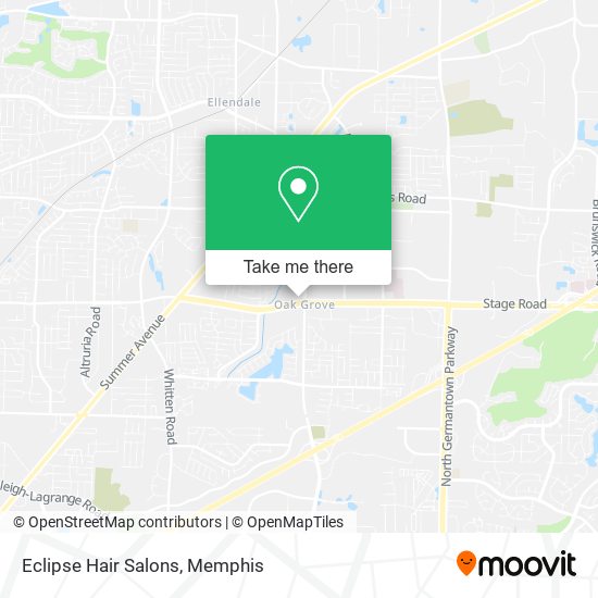 Mapa de Eclipse Hair Salons