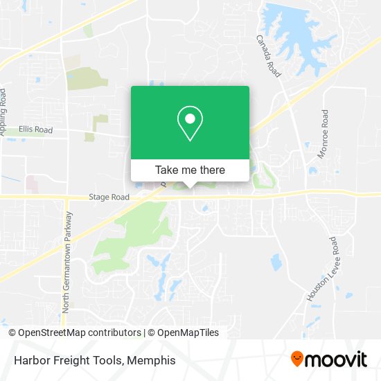 Mapa de Harbor Freight Tools