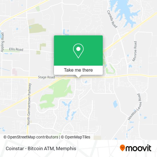 Coinstar - Bitcoin ATM map