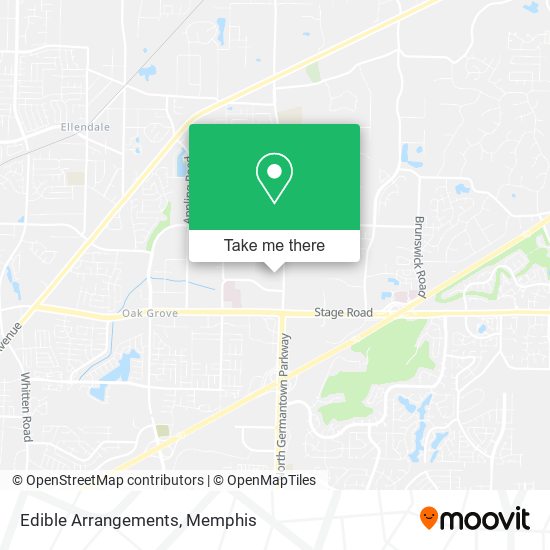 Edible Arrangements map
