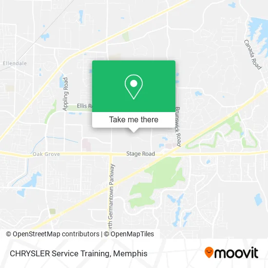 CHRYSLER Service Training map