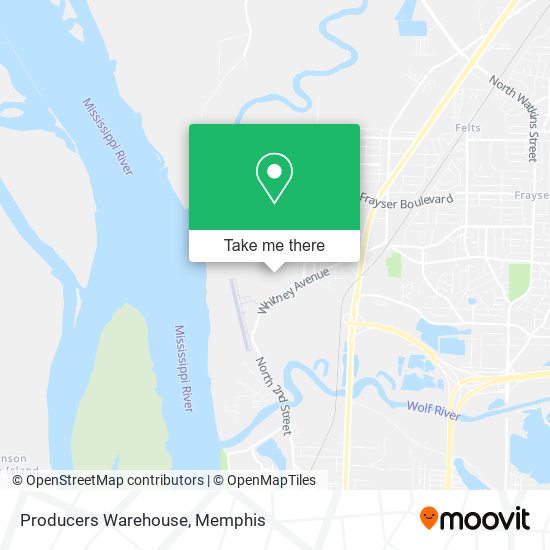 Mapa de Producers Warehouse