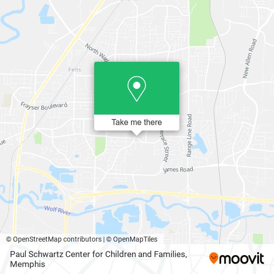 Paul Schwartz Center for Children and Families map