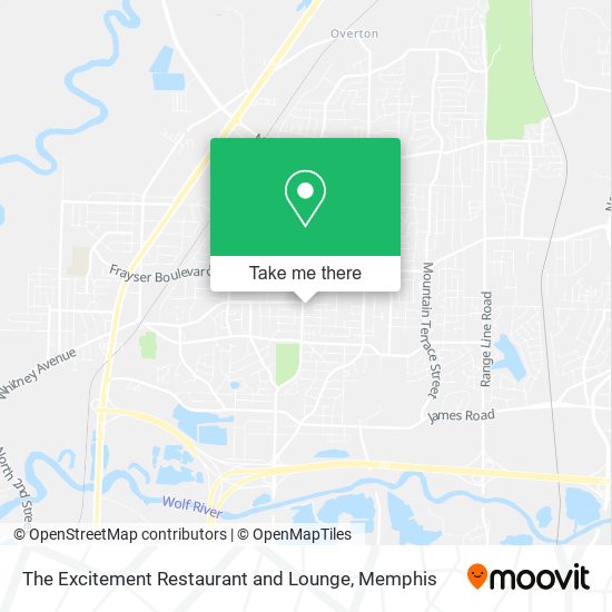 Mapa de The Excitement Restaurant and Lounge