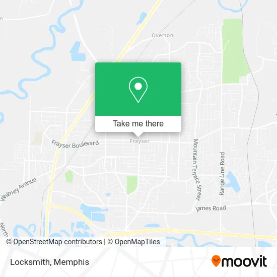 Locksmith map