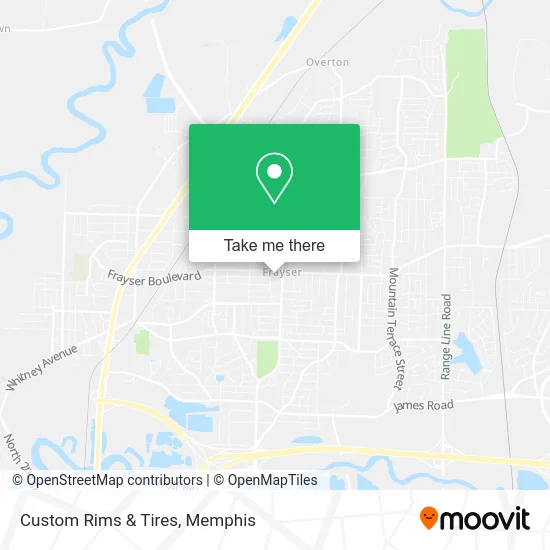 Custom Rims & Tires map