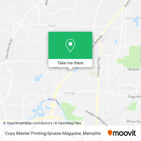 Copy Master Printing / Ipraise Magazine map