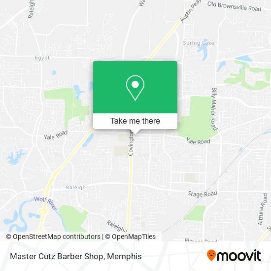 Master Cutz Barber Shop map