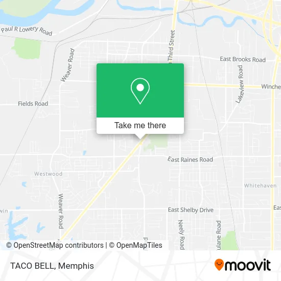 Mapa de TACO BELL