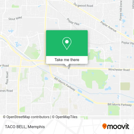 TACO BELL map