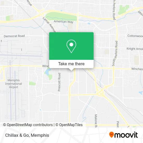 Chillax & Go map