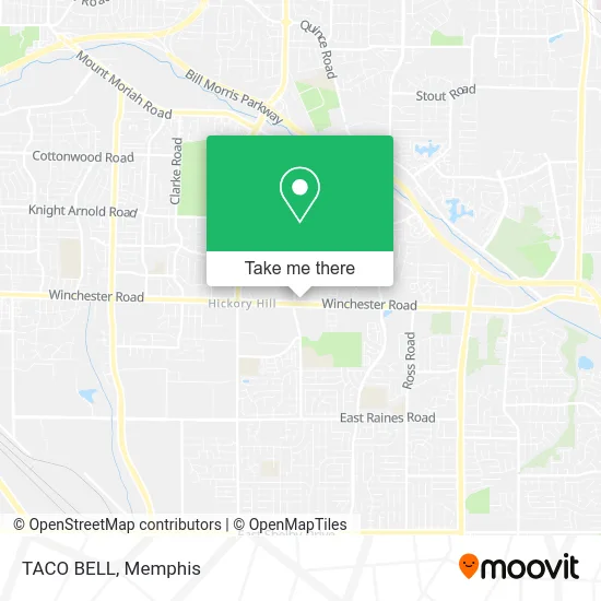 Mapa de TACO BELL