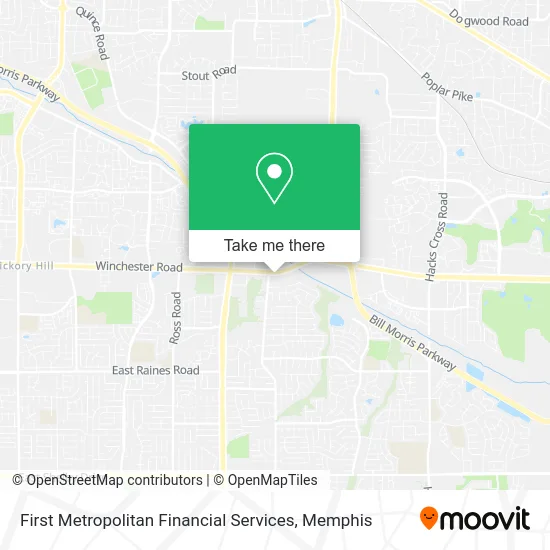 First Metropolitan Financial Services map