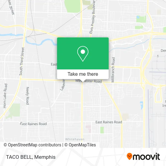 Mapa de TACO BELL